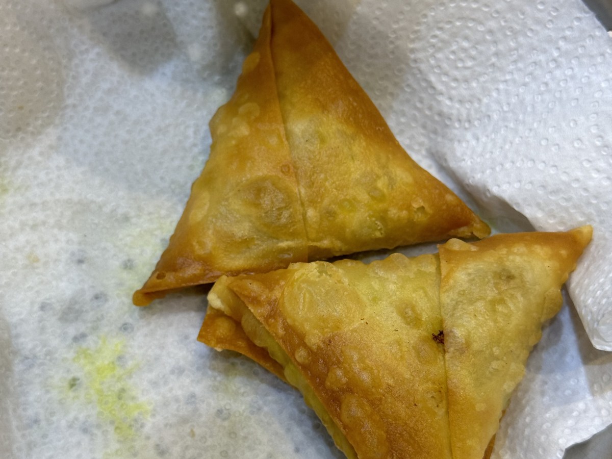 Sultan’s chicken samosa (sort&nbsp;of)